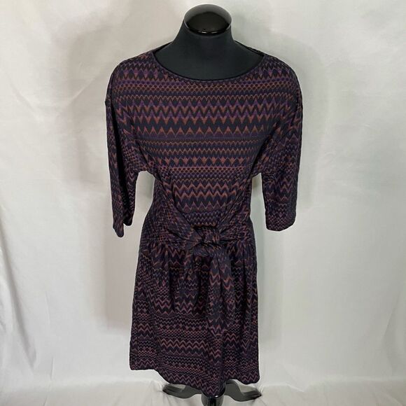 Zara Chevron Knit Dress - Women’s S - Picture 6 of 7